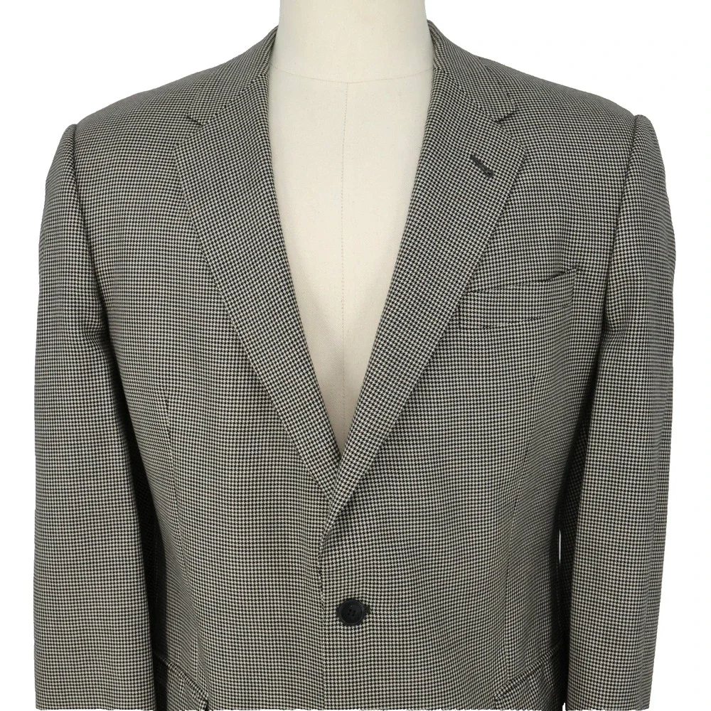 Coppley Sport Coat Mens 48L Beige Ermenegildo Zegna Cashmere Blazer Jacket Lined